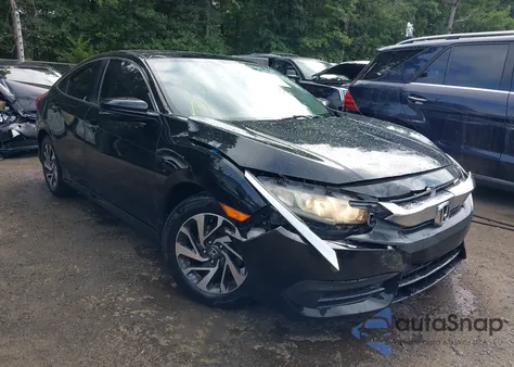 2016 Honda Civic Ex z USA, uszkodzony, nr VIN 19XFC2F74GE075657